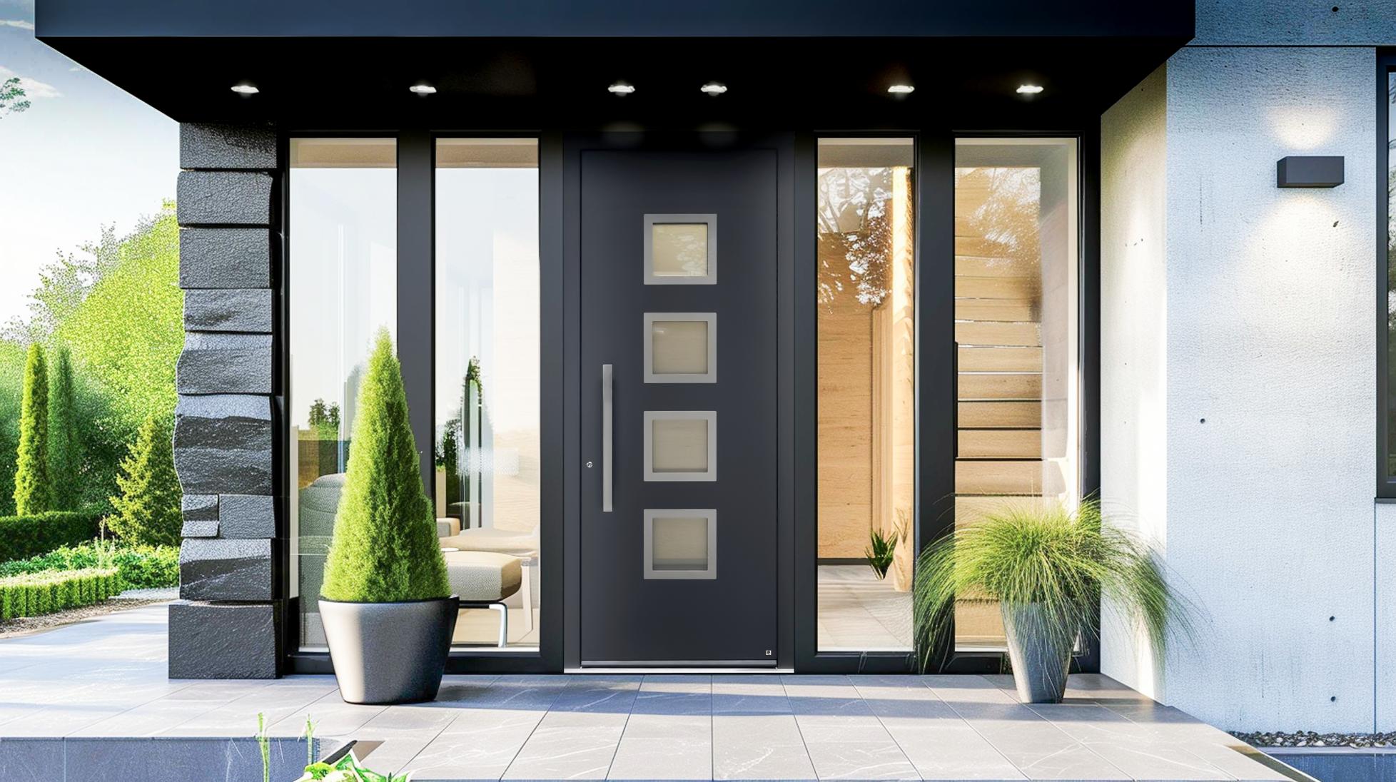 Aluminium Voordeur foto 1