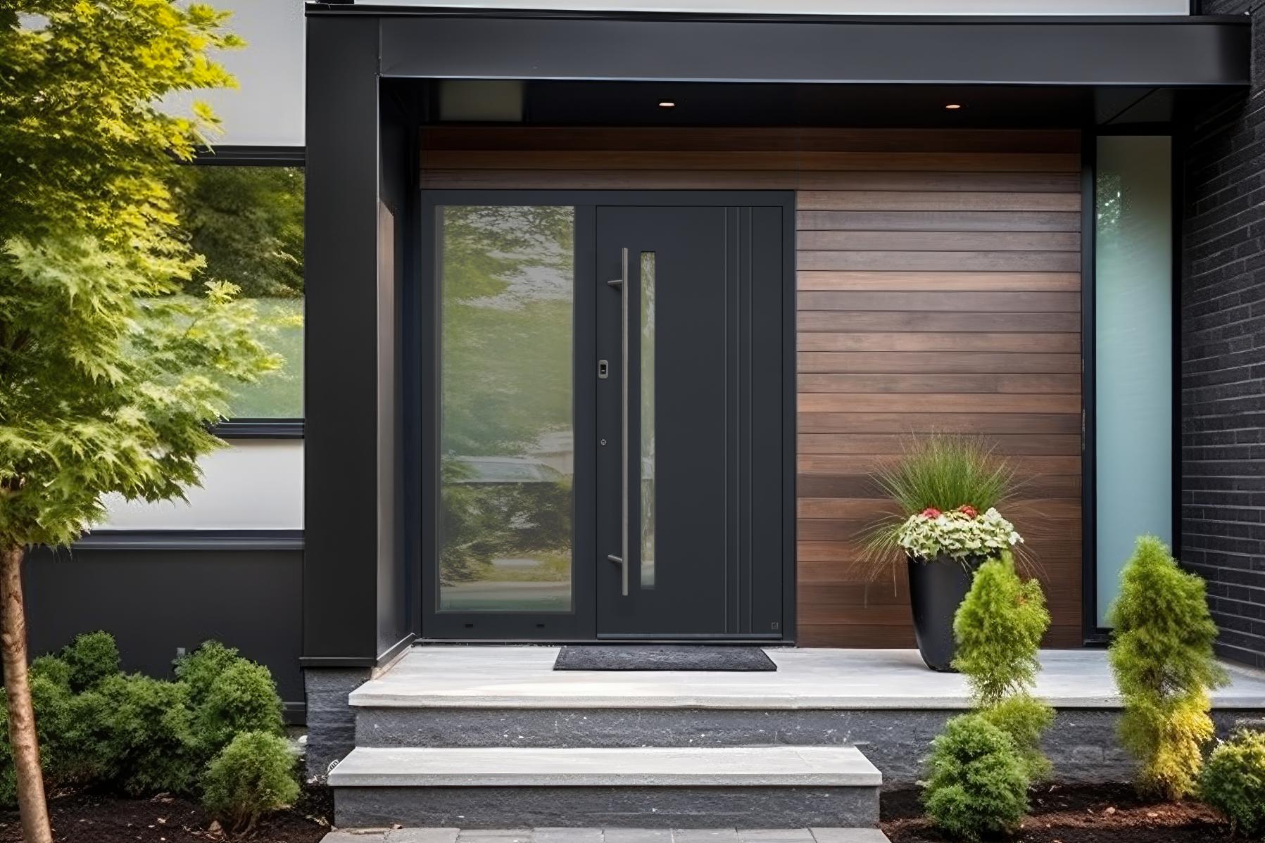 Aluminium Voordeur foto 2