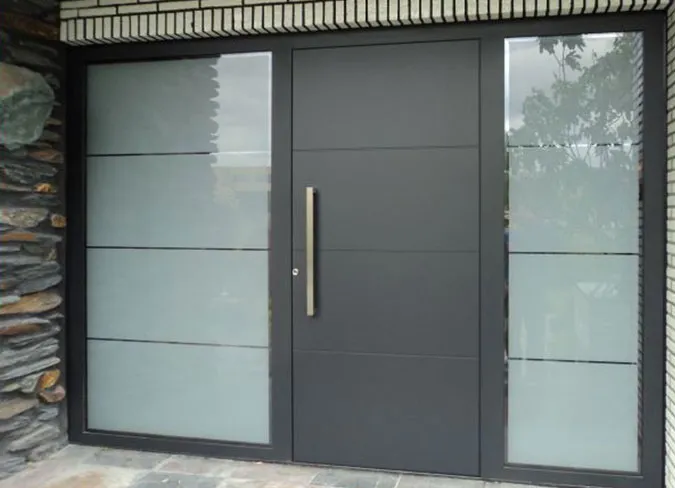 Aluminium Voordeur foto 3