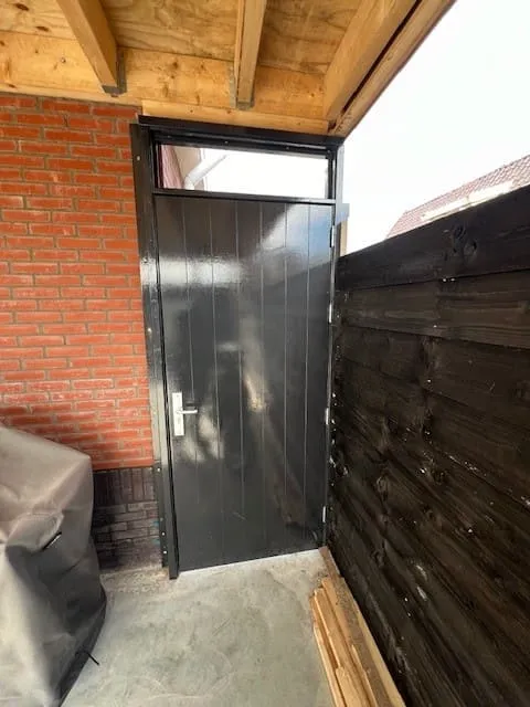 Houten Achterdeur foto 2