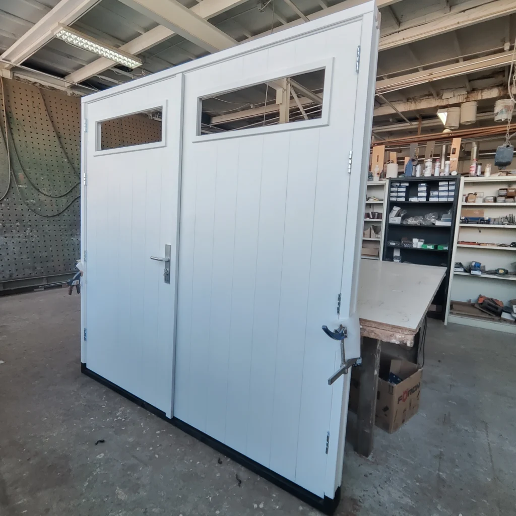 Houten Garagedeur foto 1