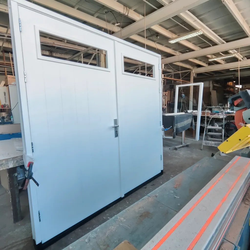 Houten Garagedeur foto 2